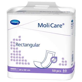 MoliCare Rectangular 4 Tr. 20 x 60 cm