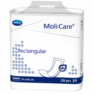 MoliCare Rectangular 5 Tr. 15 x 60 cm