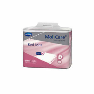 MoliCare Premium Bed Mat 7 Tropfen 60x90 cm mit Fl&uuml;geln (30 Stk)