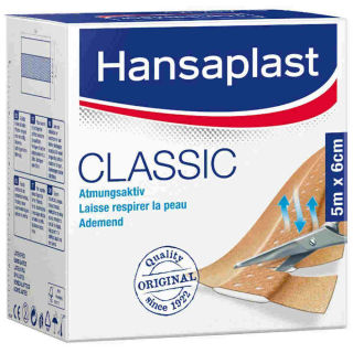 Hansaplast Classic 5 m x 6 cm