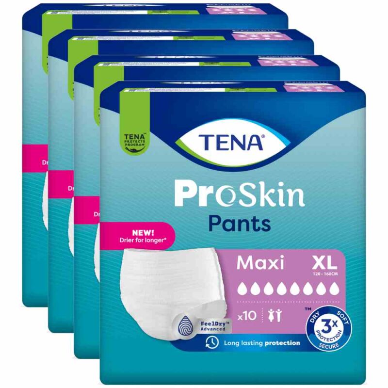 TENA Pants Maxi Extra Large (4x10 Stk), 63,60