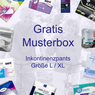 Gratismuster bei schwerer Inkontinenz (Gr&ouml;&szlig;e L/XL)