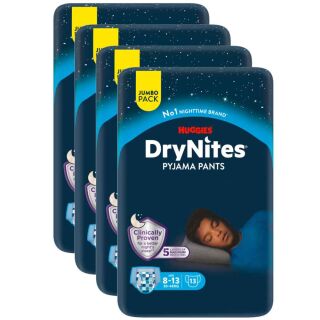 DryNites f&uuml;r Jungen Jumbo Pack 8-15 Jahren (4x13 Stk)