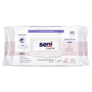 Seni Care Sensitive Feuchtpfleget&uuml;cher (68 Stk)