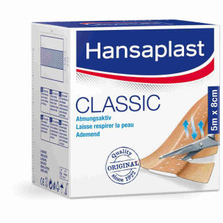 Hansaplast Classic 8 cm x 5 Meter
