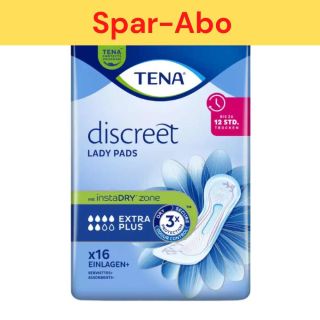 Spar-Abo - 1x im Monat: TENA Lady Discreet Extra Plus (16 Stk)