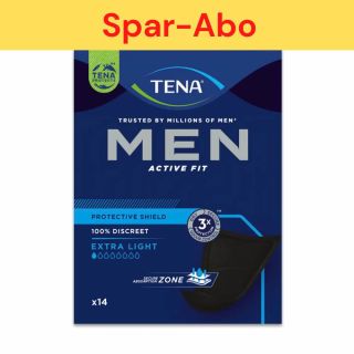 Spar-Abo: TENA Men Active Fit Extra Light (14 Stk) alle 2 Monate