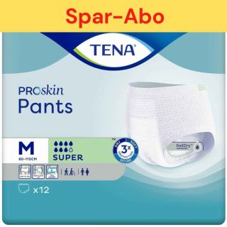Spar-Abo: TENA Pants Super Medium (12 Stk) alle 2 Monate