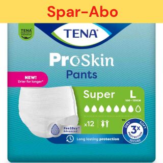 Spar-Abo: TENA Pants Super Large (12 Stk) alle 2 Monate