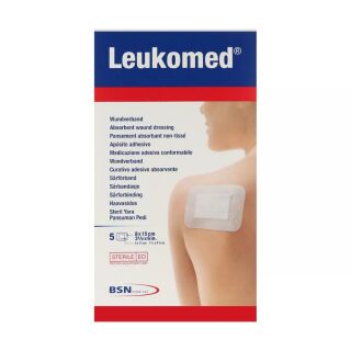 Leukomed Wundverband 8 x 15 cm steril (5 Stk)