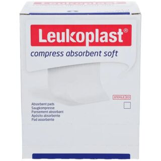 Leukoplast Saugkompresse soft steril 10 x 10 cm (25 Stk)