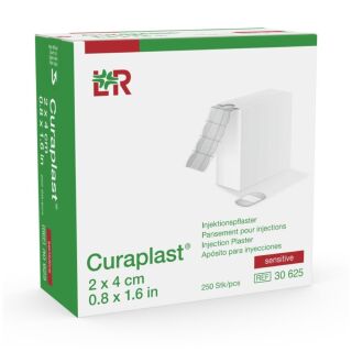 Curaplast sensitive Injektionspflaster 2 x 4 cm (250 Stk)