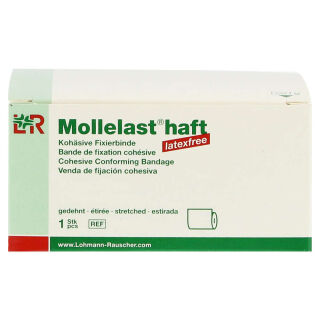 Mollelast haft latexfrei koh&auml;sive Fixierbinde