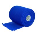 Mollelast haft color latexfrei Koh&auml;sive Fixierbinde 6 cm x 20 m blau