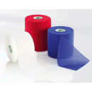 Mollelast haft color latexfrei Kohäsive Fixierbinde 8 cm x 20 m rot