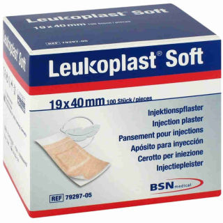 Leukoplast Soft Injektionspflaster 19 x 40 mm (100 Stk)