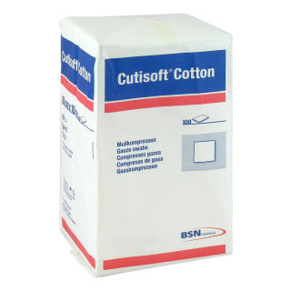BSN Cutisoft Cotton Mullkompressen 8-fach unsteril