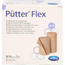 P&uuml;tter Flex Kurzzugbinde 8/10 cm x 5 m (2 Binden)