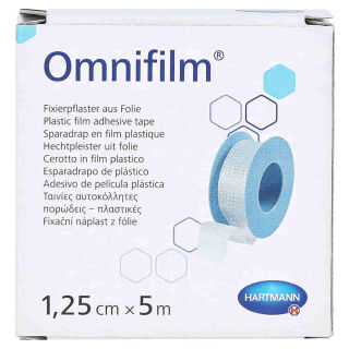 Omnifilm Fixierpflaster 1,25 cm x 5 m