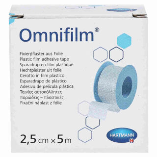 Omnifilm Fixierpflaster 2,5 cm x 5 m