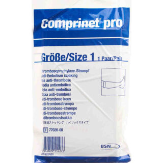 Comprinet Pro Strumpf knielang Gr&ouml;&szlig;e 1 (1 Paar)