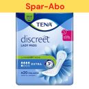 Spar-Abo: TENA Lady Discreet Extra mit InstaDry Zone (20...