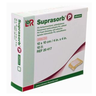 Suprasorb P Schaumverband selbstklebend 10 x 10 cm (8 Stk)