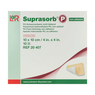 Suprasorb P Schaumverband nicht klebend 10 x 10 cm (10 Stk)