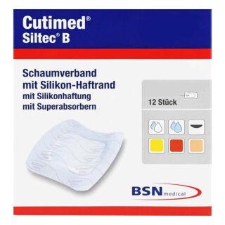 Cutimed Siltec B Schaumverband