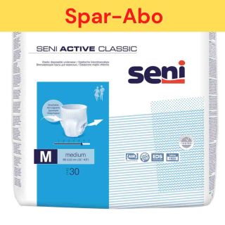Spar-Abo: Seni Active Classic Pants Medium (30 Stk) 1x im Monat