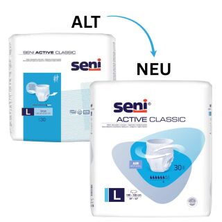 Spar-Abo: Seni Active Classic Pants Large (30 Stk) 1x im Monat