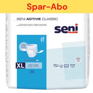 Spar-Abo: Seni Active Classic Pants Extra Large (30 Stk) 1x im Monat