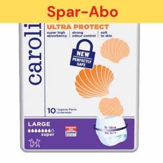 Spar-Abo: Caroli Pants Super Large (10 Stk) alle 2 Monate