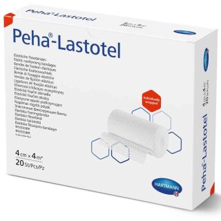 Peha-Lastotel Fixierbinden 4 cm x 4 m (20 Binden)