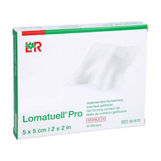 Lomatuell Pro 5 x 5 cm steril (10 Stk)