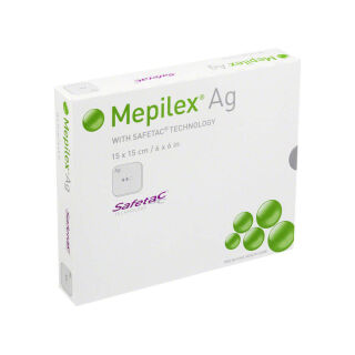 Mepilex Ag 15 x 15 cm (5 Stk)