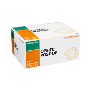 OPSITE Post-OP Folienverband 6,5 x 5 cm (100 Stk)