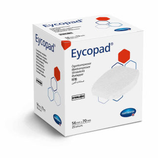 Eycopad Augenkompresse 56 x 70 mm steril (25 Stk)