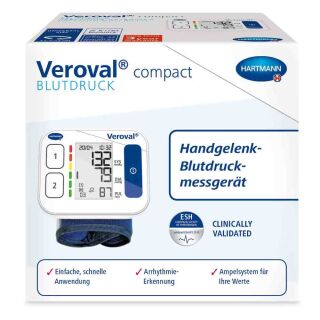 Veroval Compact Handgelenk Blutdruckmessger&auml;t