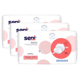 Seni San Regular Extra (3x30 Stk)
