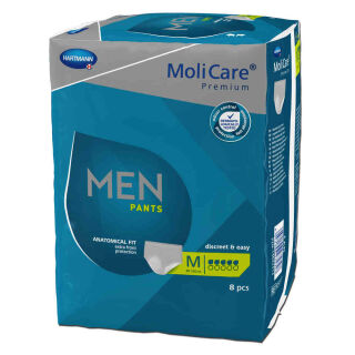 MoliCare Premium MEN Pants 5 Tropfen Medium (8 Stk)