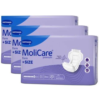 MoliCare Premium Form +SIZE 8 Tropfen extra lang (3x20 Stk)