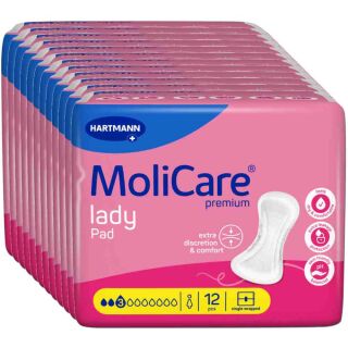 MoliCare Premium lady pad 3 Tropfen (12x12 Stk)