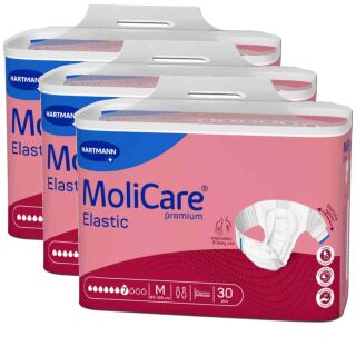 MoliCare Premium Elastic 7 Tropfen Medium (3x30 Stk)