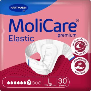 MoliCare Premium Elastic 7 Tropfen Large (30 Stk)