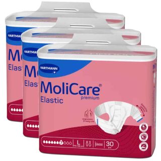 MoliCare Premium Elastic 7 Tropfen Large (3x30 Stk)