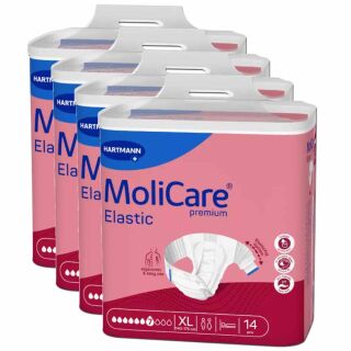 MoliCare Premium Elastic 7 Tropfen Extra Large (4x14 Stk)
