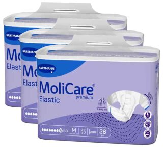 MoliCare Premium Elastic 8 Tropfen Medium (3x26 Stk)