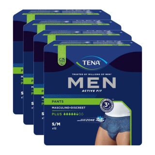 Sonderangebot TENA Men Pants Active Fit Plus S / M (4x12 Stk)