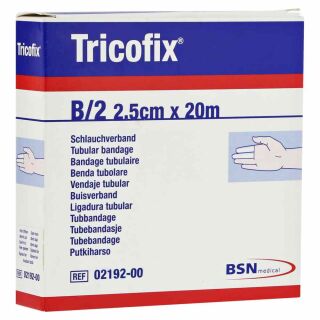 Tricofix Schlauchverband Größe B/2 - 2,5 cm x 20 M